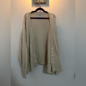 Cream Cardigan Old Navy